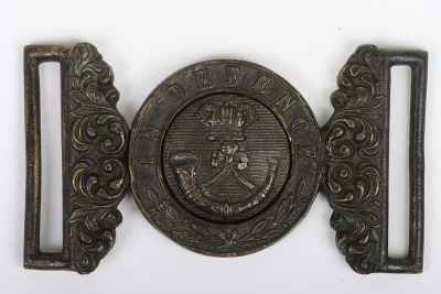 * Victorian Forfar Rifle Volunteers Waist Belt Clasp