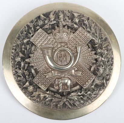 * Highland Light Infantry Volunteer Battalion Plaid Brooch
