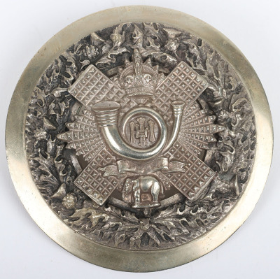 * Highland Light Infantry Volunteer Battalion Plaid Brooch