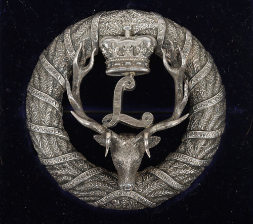 * Seaforth Highlanders Officers Plaid Brooch