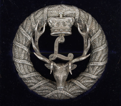 * Seaforth Highlanders Officers Plaid Brooch