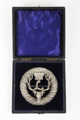 * Seaforth Highlanders Officers Plaid Brooch - 3