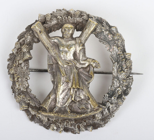 * Scottish 1st Administration Battalion Clackmannan and Kinross Rifle Volunteers Pipers Plaid Brooch 1874-87