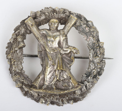 * Scottish 1st Administration Battalion Clackmannan and Kinross Rifle Volunteers Pipers Plaid Brooch 1874-87