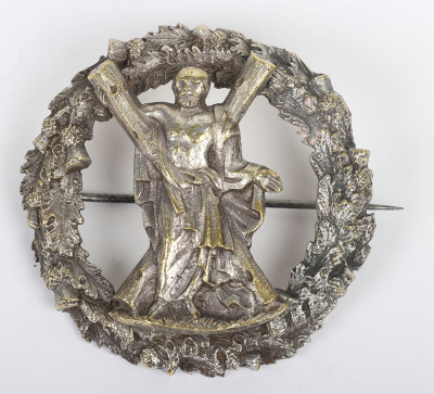 * Scottish 1st Administration Battalion Clackmannan and Kinross Rifle Volunteers Pipers Plaid Brooch 1874-87
