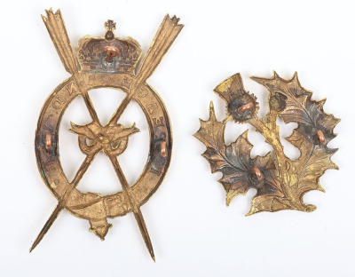 * Royal Company of Archers Bow Case Badge - 2