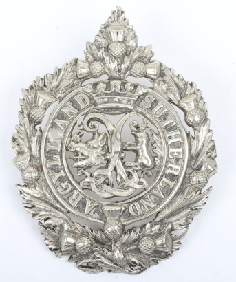 * Argyll & Sutherland Highlanders Officers Glengarry Badge,