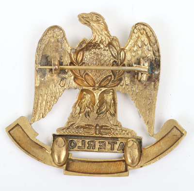 * Royal Scots Greys Officers Cap Badge - 2