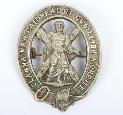 * 105th Lanarkshire Rifle Volunteers Headdress Badge
