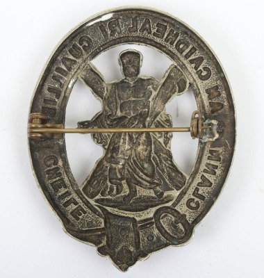 * 105th Lanarkshire Rifle Volunteers Headdress Badge - 2