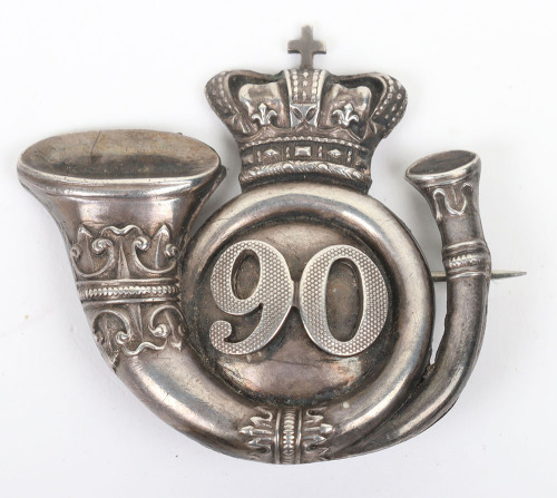 * Victorian 90th (Cameronians) Regiment of Foot Glengarry Badge