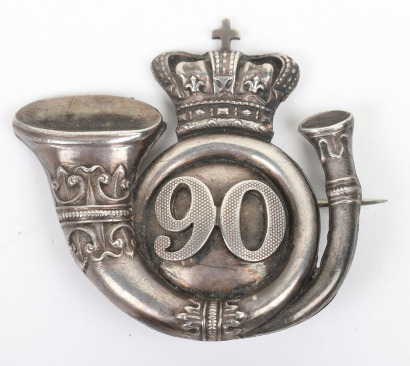 * Victorian 90th (Cameronians) Regiment of Foot Glengarry Badge