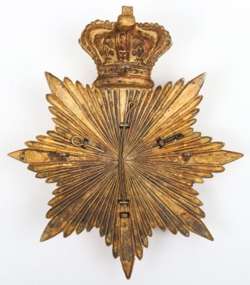* Victorian Royal Scots Officers Home Service Helmet Plate - 2