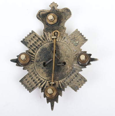* Victorian Lanarkshire Rifle Volunteers Officers Pouch Badge - 2