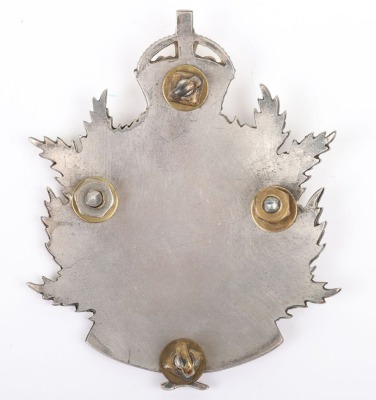 * Post 1902 Cameronians (Scottish Rifles) Officers Cross Belt Plate - 2