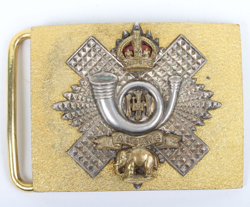* Highland Light Infantry Officers Waist Belt Clasp