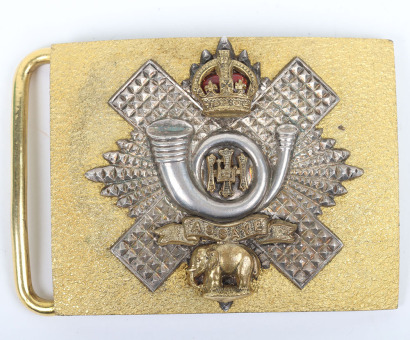 * Highland Light Infantry Officers Waist Belt Clasp