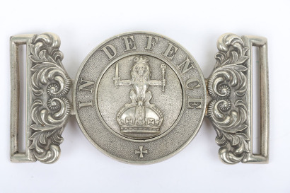 * Forfar and Angus Rifle Volunteers Waist Belt Clasp
