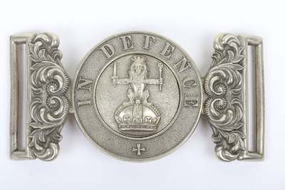 * Forfar and Angus Rifle Volunteers Waist Belt Clasp