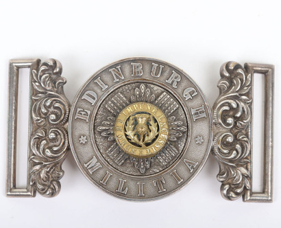 * 3rd Milita Battalion The Royal Scots (Edinburgh Militia) Officers Waist Belt Clasp
