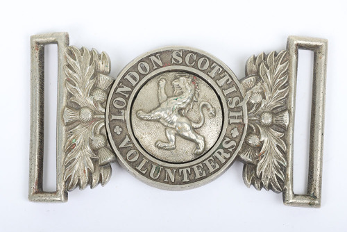 * London Scottish Volunteers Waist Belt Clasp