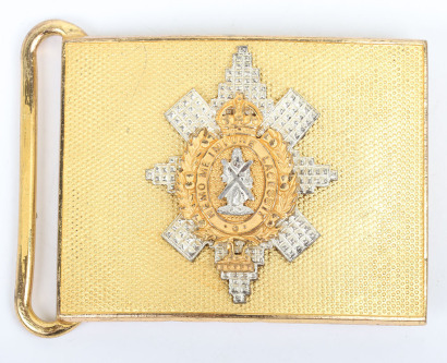 * Royal Highlanders The Black Watch Officers Waist Belt Clasp