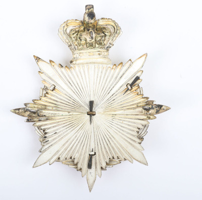 * Victorian 1st Volunteer Battalion Royal Berkshire Regiment Officers Home Service Helmet Plate - 2