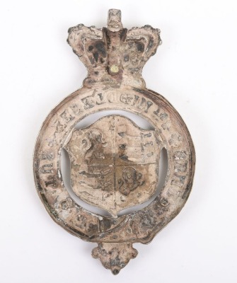 * Victorian 4th Middlesex Rifle Volunteers Cross Belt Plate - 2