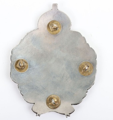 * Indian Army Hallmarked Silver Duke of Connaught&rsquo;s Own 20th Infantry (Brownlow&rsquo;s Punjabis&rsquo; Officers Cross Belt Plate - 2