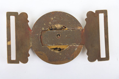 * Victorian Northumberland Fusiliers Officers Waist Belt Clasp - 2