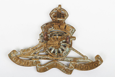 Fifth London Brigade Royal Field Artillery Cap Badge 1908-14 - 2