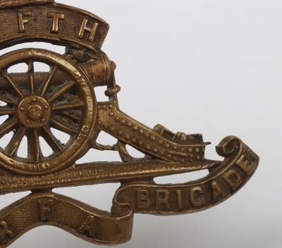 Fifth London Brigade Royal Field Artillery Cap Badge 1908-14 - 4