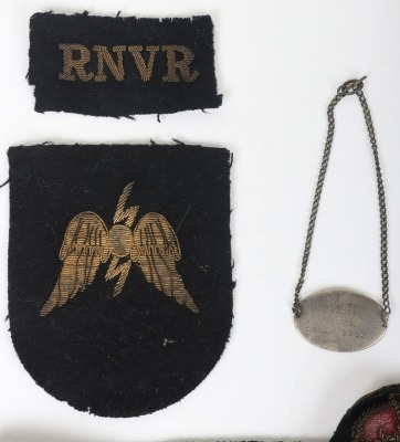 Royal Naval Insignia Grouping of Lieutenant Kenneth Ivor Goodley Telegraphist Royal Naval Volunteer Reserve, Mentioned in Despatches for Service on Minesweeping Duties on HM Trawler John Cattling - 2