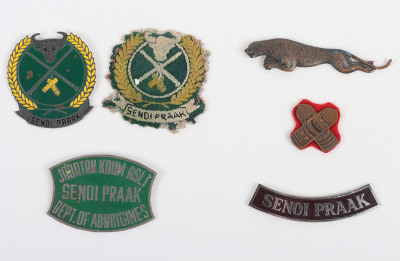 Rare Collection of Badges and Insignia of the Senoi Praaq in the Malayan Emergency - 3
