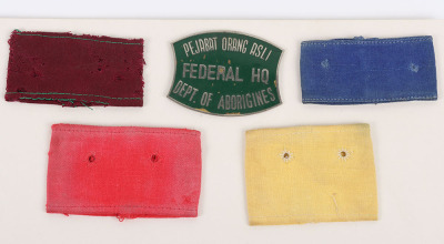 Rare Collection of Badges and Insignia of the Senoi Praaq in the Malayan Emergency - 4