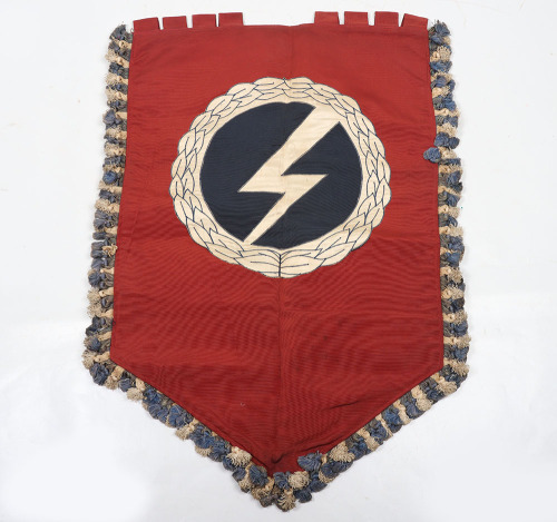 Extremely Rare British Union of Fascists (B.U.F) Political Rally Banner / Standarte