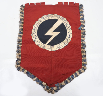 Extremely Rare British Union of Fascists (B.U.F) Political Rally Banner / Standarte