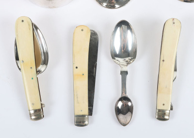 British Officers Campaign Drinking Cup and Cutlery Set - 3