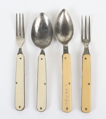 Folding Campaign Cutlery - 2