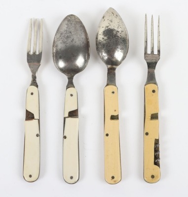 Folding Campaign Cutlery - 3