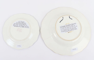 Pair of Indian Army Mess China of the 1st Bengal European Regiment - 6