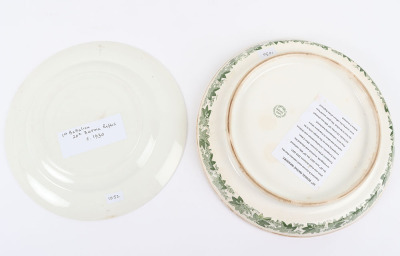 Indian Army 10th Bengal Native Infantry Mess China Plate by Copeland & Garrett 1833-47 - 4