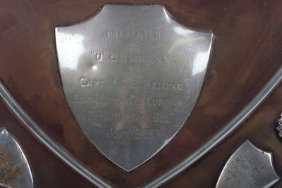 2nd Battalion The Hampshire Regiment Shooting Prize Shield - 7