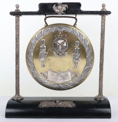 * Seaforth Highlanders Presentation Officers Mess Table Gong,