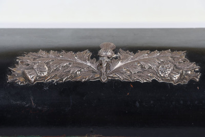 * Seaforth Highlanders Presentation Officers Mess Table Gong, - 5
