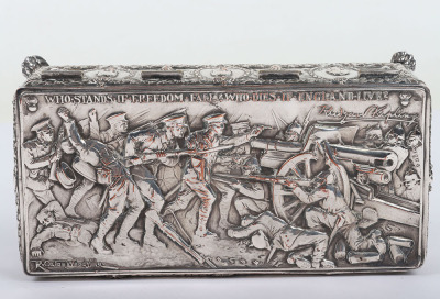 Fine Quality WW1 British Cigarette Case - 6