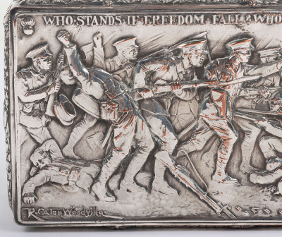Fine Quality WW1 British Cigarette Case - 7