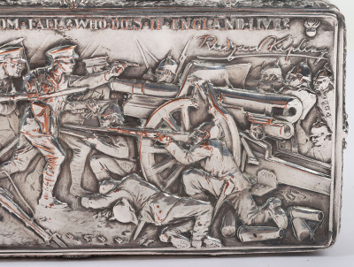 Fine Quality WW1 British Cigarette Case - 8