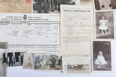 WW1 YMCA Bible of Private E H Leaver 1/8th Hampshire Regiment, Struck by Bullet on the Attack on Gaza 19th March 1917 - 6