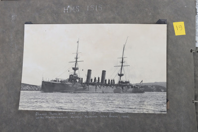 Large Collection of WW1 / WW2 Royal Navy Photographs in Period Mounted Albums, 1900&rsquo;s &ndash; 1940&rsquo;s. Lt Cdr, H. O. Joyce DSC & Bar - 6